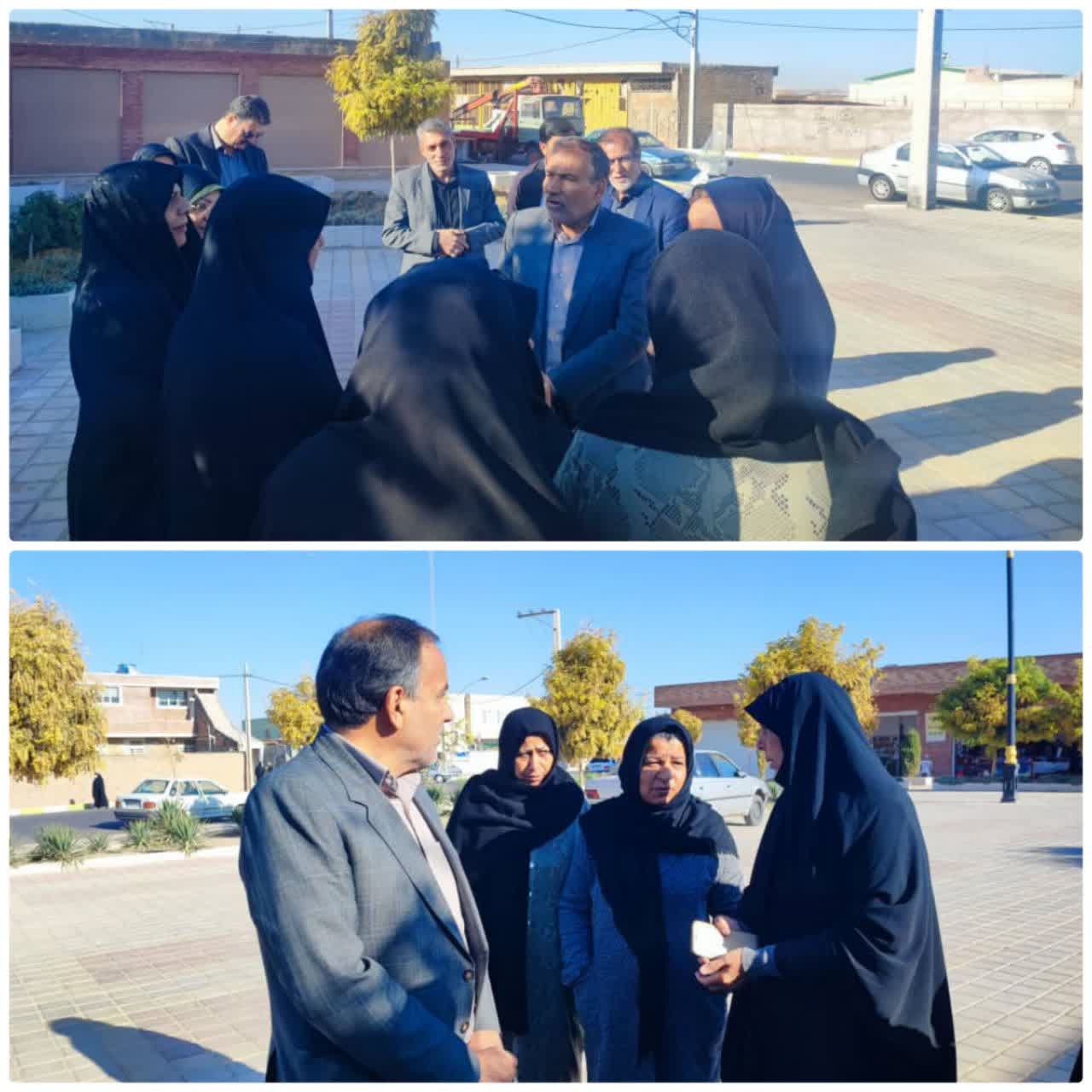 حمایت از تولید محلی؛ بازدید فرماندار رفسنجان از روستابازار بانوان