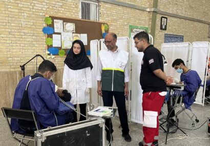 بهرهمندی حدود ۲۵۰۰ نفر از ساکنان شهرستان انار از خدمات درمانی مجتمع مس سرچشمه بهرهمندی حدود ۲۵۰۰ نفر از ساکنان شهرستان انار از خدمات درمانی مجتمع مس سرچشمه